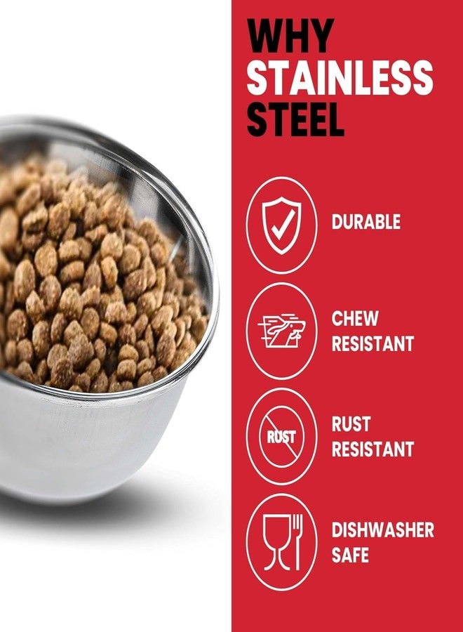 RoverPets Stainless Steel Coop Cup with Wire Hooks - Durable, Chew-Resistant Food/Water Bowl for Cages & Crates, Easy Install & Removable, for Cats, Dogs, Birds & Reptiles 250ML - 2PCS - Image 5
